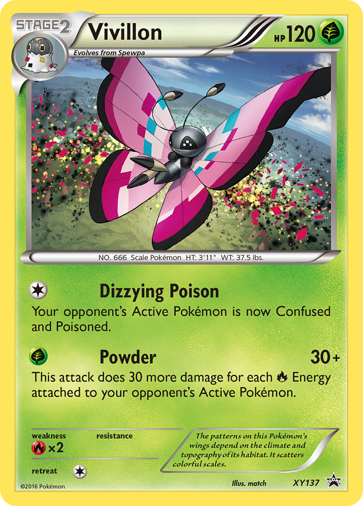 Vivillon (XY137) [XY: Black Star Promos] | Mindsight Gaming