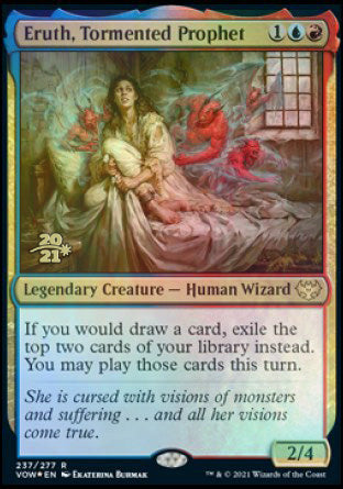 Eruth, Tormented Prophet [Innistrad: Crimson Vow Prerelease Promos] | Mindsight Gaming