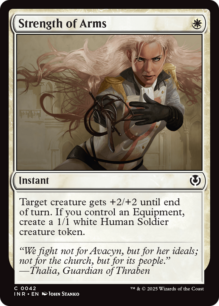 Strength of Arms [Innistrad Remastered] | Mindsight Gaming