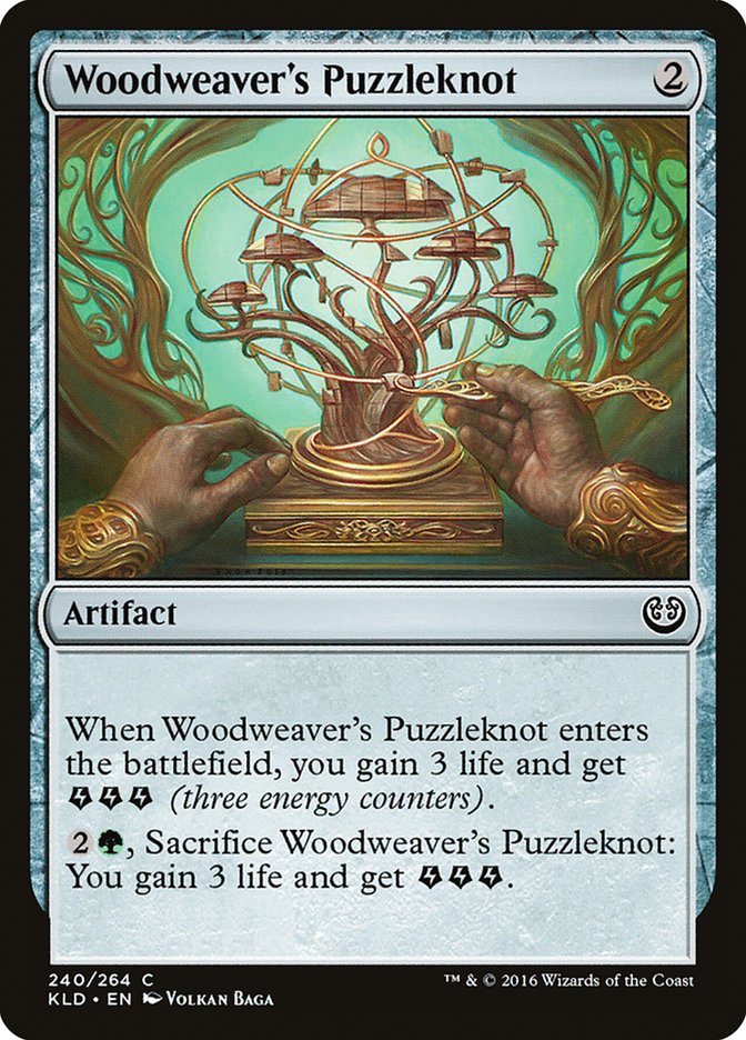 Woodweaver's Puzzleknot [Kaladesh] | Mindsight Gaming