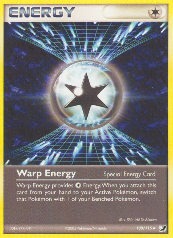 Warp Energy (100/115) [EX: Unseen Forces] | Mindsight Gaming