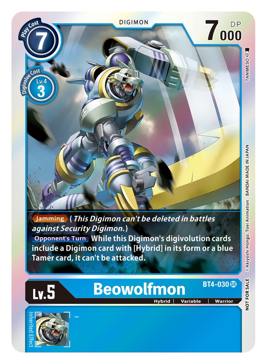 BeoWolfmon [BT4-030] (Event Pack 2) [Great Legend] | Mindsight Gaming