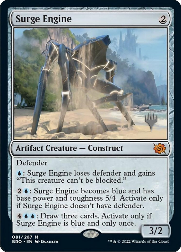 Surge Engine (Promo Pack) [The Brothers' War Promos] | Mindsight Gaming