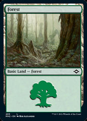 Forest (489) (Foil Etched) [Modern Horizons 2] | Mindsight Gaming