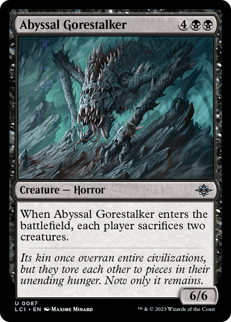 Abyssal Gorestalker [The Lost Caverns of Ixalan] | Mindsight Gaming