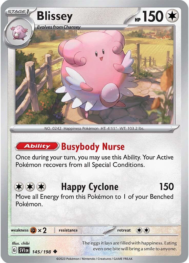 Blissey (145/198) [Scarlet & Violet: Base Set] | Mindsight Gaming