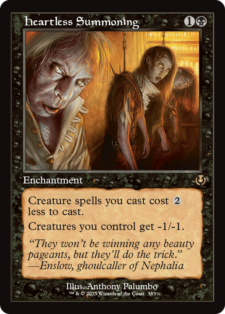 Heartless Summoning (Retro Frame) [Innistrad Remastered] | Mindsight Gaming