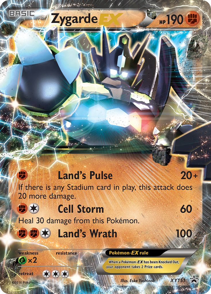 Zygarde EX (XY151) [XY: Black Star Promos] | Mindsight Gaming