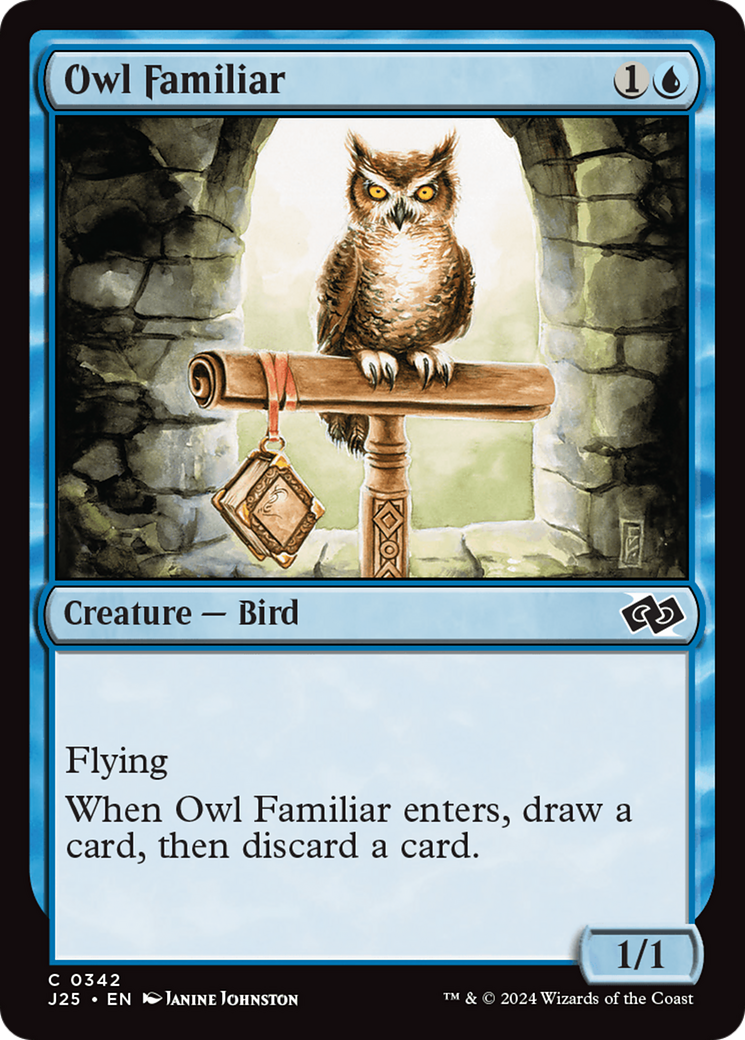 Owl Familiar [Foundations Jumpstart] | Mindsight Gaming