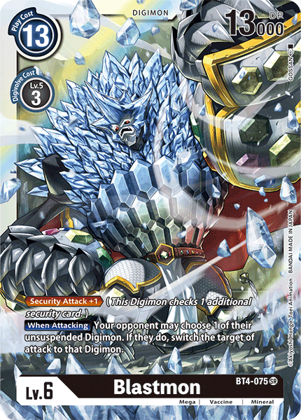 Blastmon [BT4-075] [Great Legend] | Mindsight Gaming