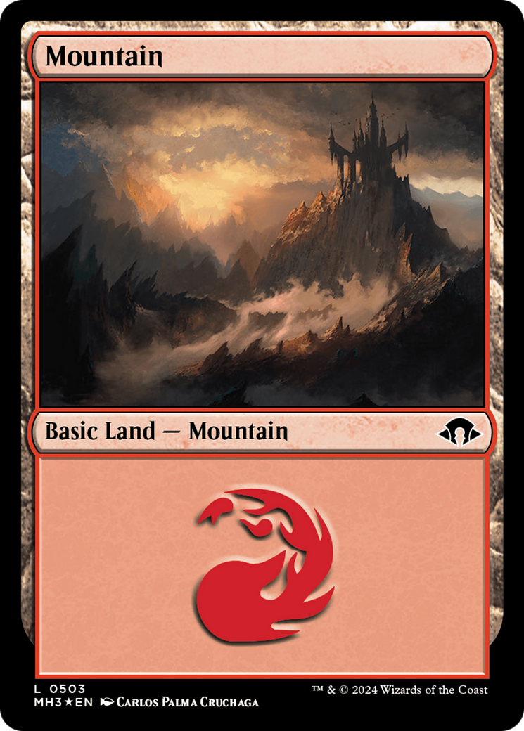 Mountain (0503) (Ripple Foil) [Modern Horizons 3] | Mindsight Gaming