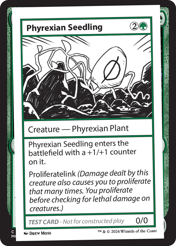 Phyrexian Seedling [Mystery Booster 2 Playtest Cards] | Mindsight Gaming