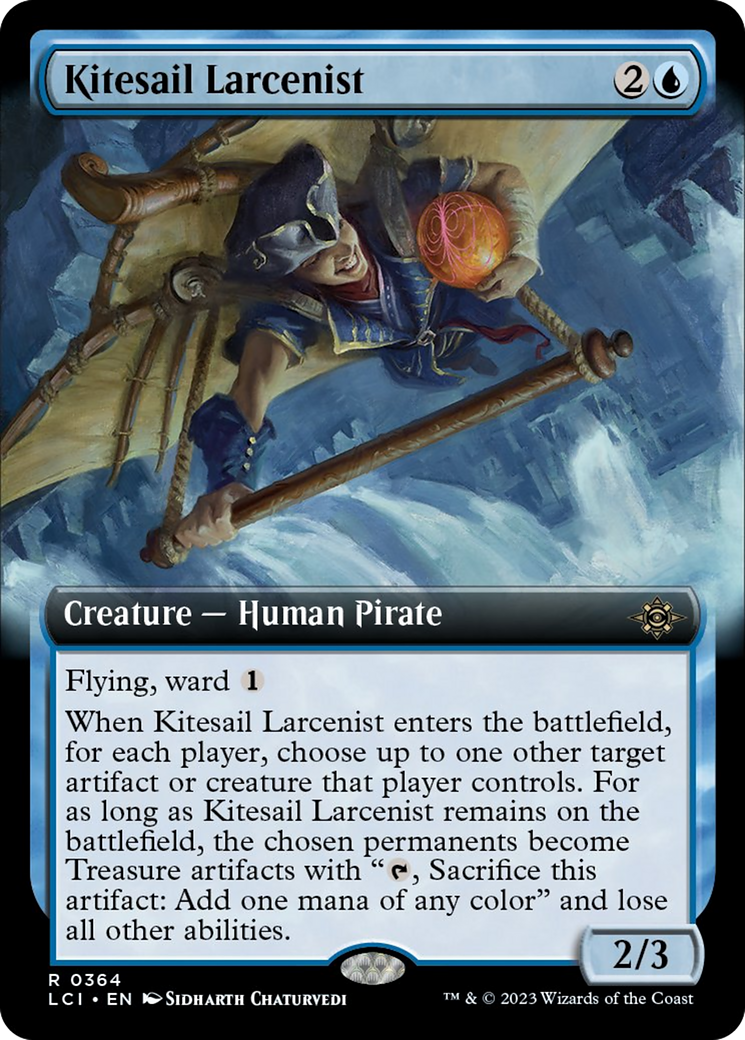 Kitesail Larcenist (Extended Art) [The Lost Caverns of Ixalan] | Mindsight Gaming