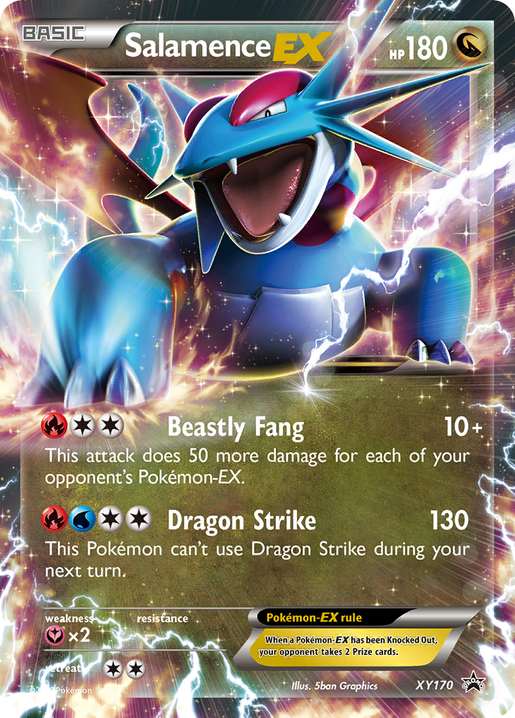 Salamence EX (XY170) [XY: Black Star Promos] | Mindsight Gaming