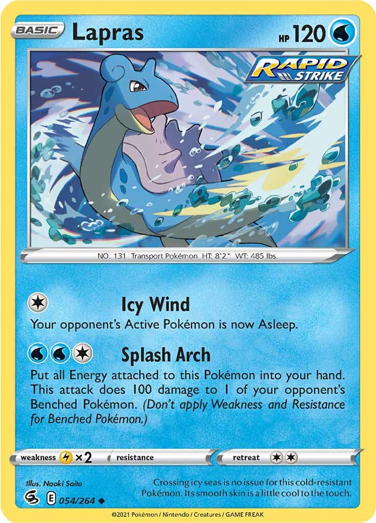 Lapras (054/264) [Sword & Shield: Fusion Strike] | Mindsight Gaming