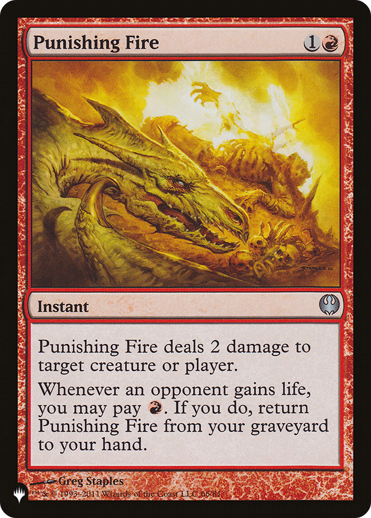 Punishing Fire [The List Reprints] | Mindsight Gaming