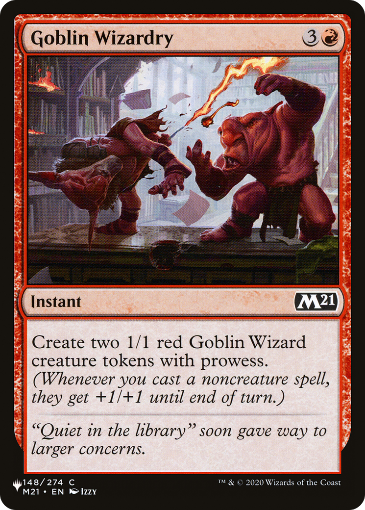 Goblin Wizardry [The List Reprints] | Mindsight Gaming