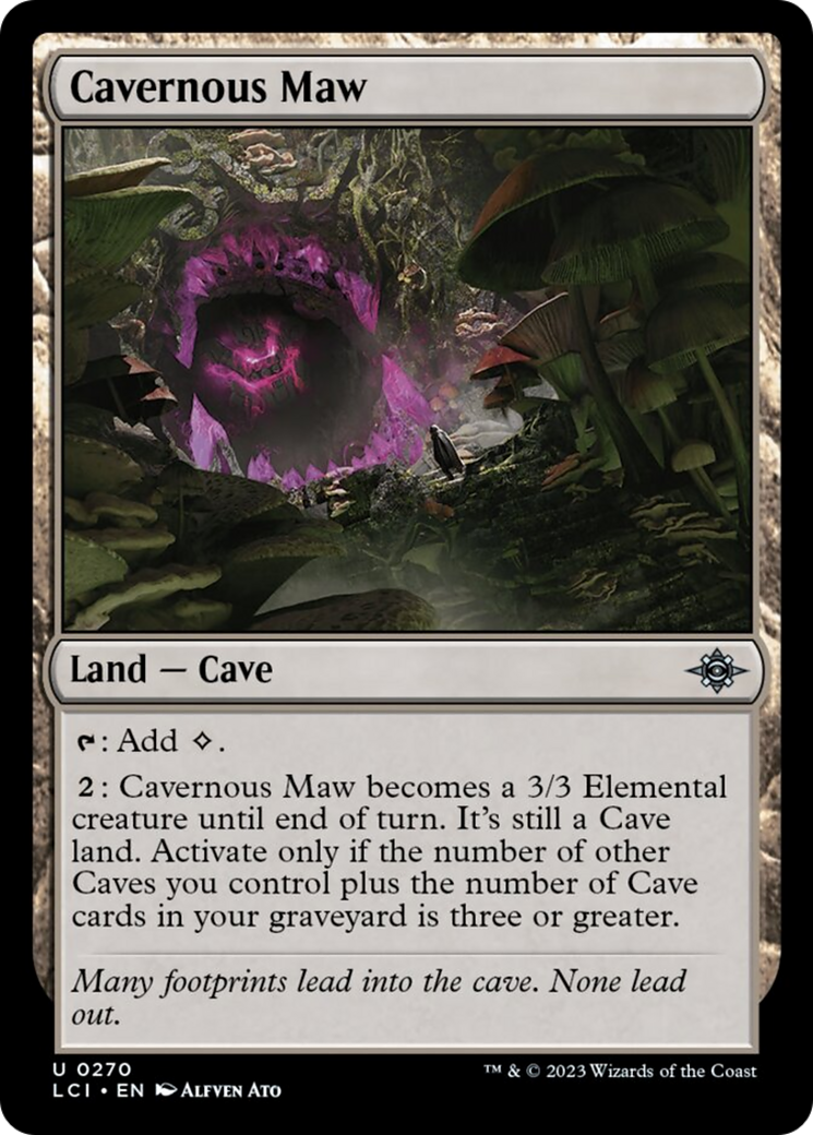 Cavernous Maw [The Lost Caverns of Ixalan] | Mindsight Gaming