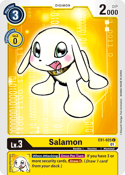 Salamon [EX1-025] [Classic Collection] | Mindsight Gaming