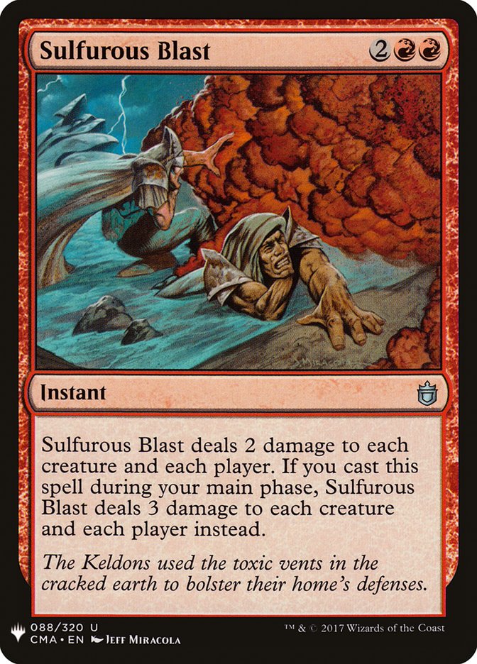 Sulfurous Blast [Mystery Booster] | Mindsight Gaming