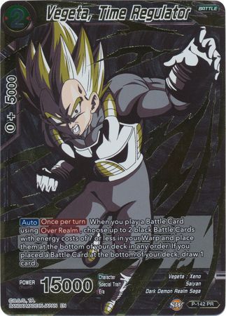 Vegeta, Time Regulator (P-142) [Promotion Cards] | Mindsight Gaming