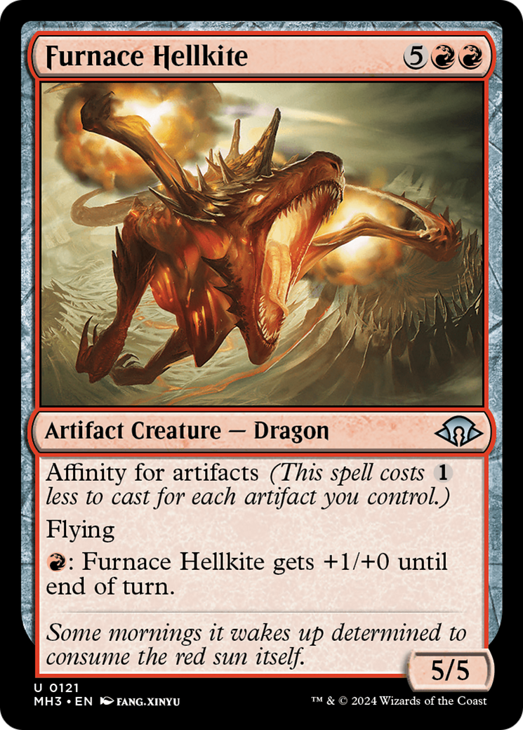 Furnace Hellkite [Modern Horizons 3] | Mindsight Gaming