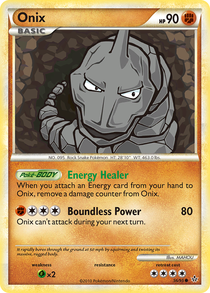 Onix (56/95) [HeartGold & SoulSilver: Unleashed] | Mindsight Gaming