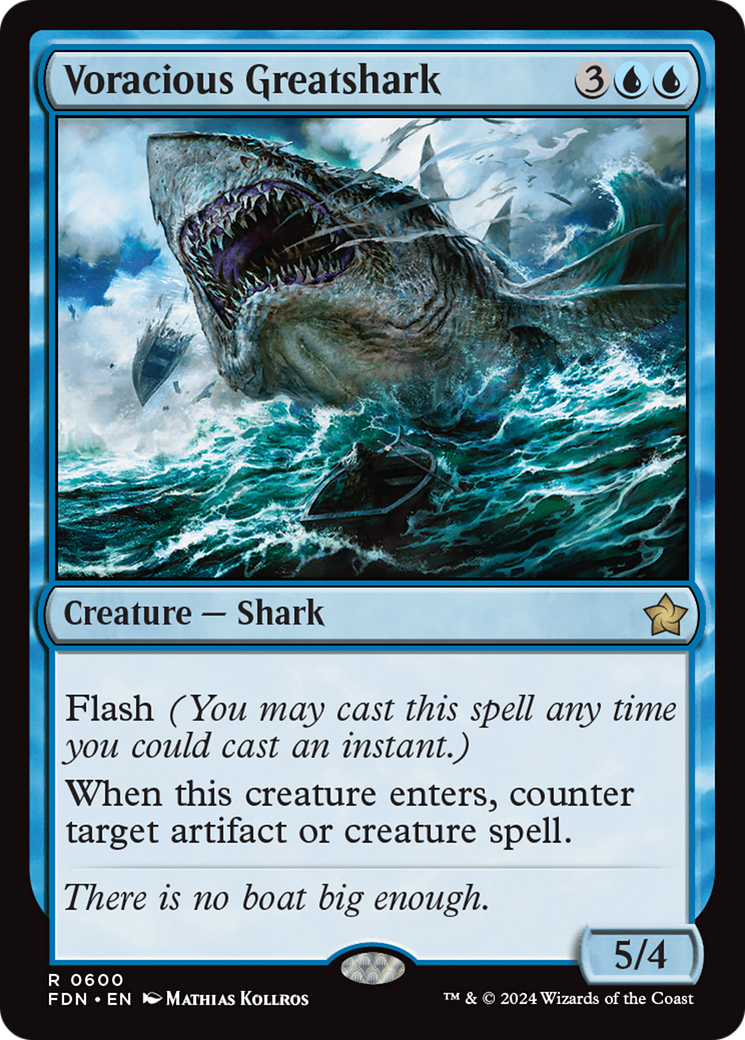 Voracious Greatshark [Foundations] | Mindsight Gaming