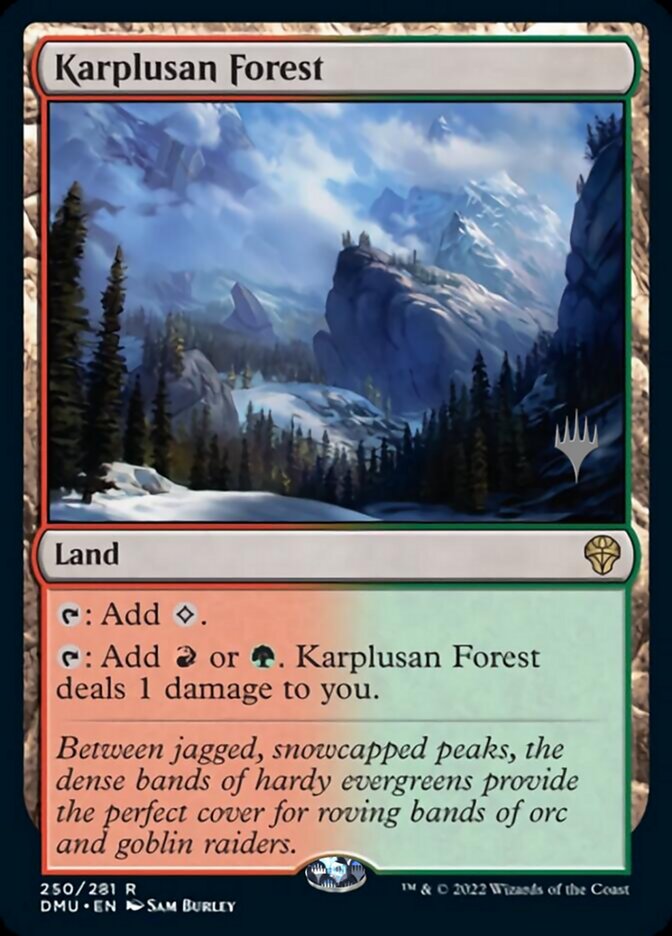 Karplusan Forest (Promo Pack) [Dominaria United Promos] | Mindsight Gaming