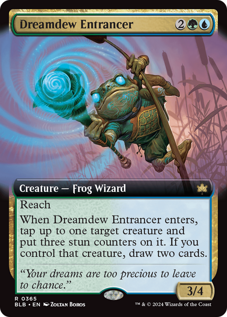 Dreamdew Entrancer (Extended Art) [Bloomburrow] | Mindsight Gaming