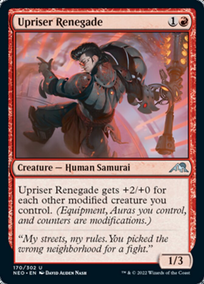 Upriser Renegade [Kamigawa: Neon Dynasty] | Mindsight Gaming