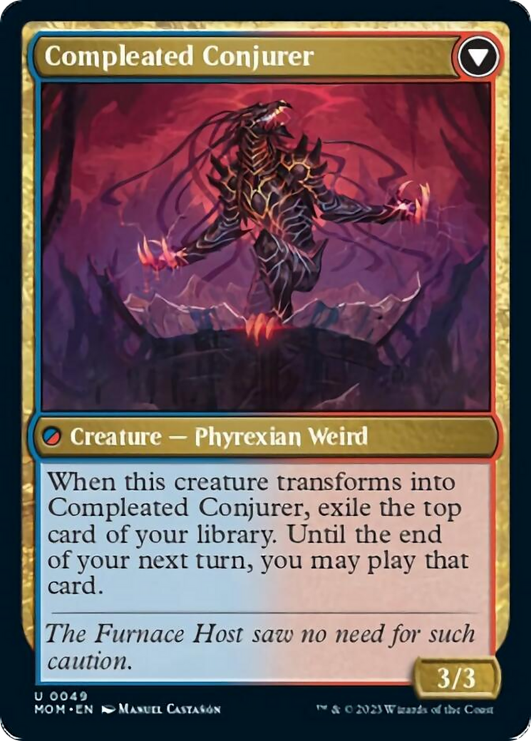 Captive Weird // Compleated Conjurer [March of the Machine] | Mindsight Gaming