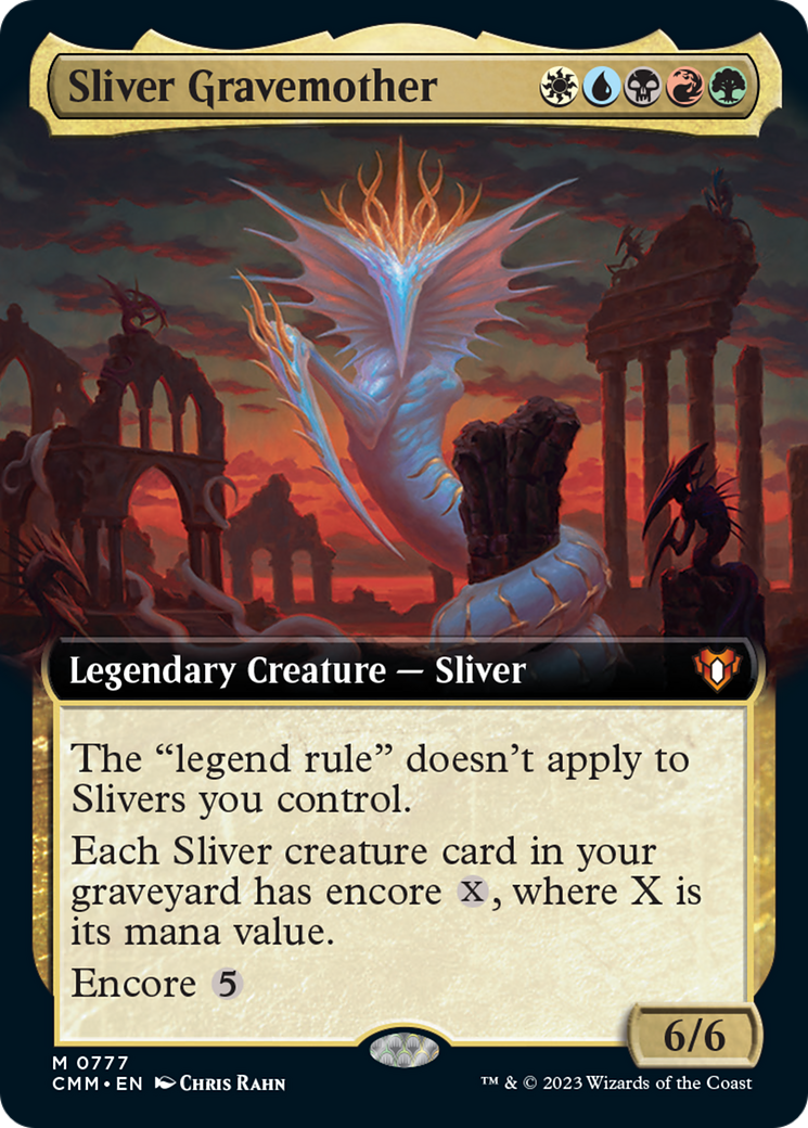 Sliver Gravemother (Extended Art) [Commander Masters] | Mindsight Gaming