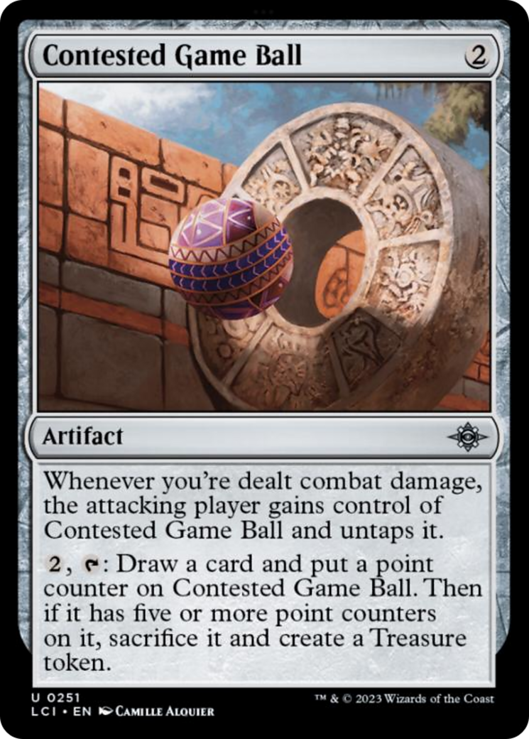 Contested Game Ball [The Lost Caverns of Ixalan] | Mindsight Gaming