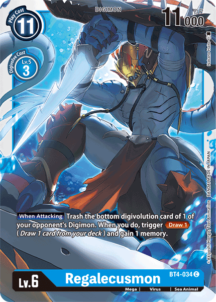 Regalecusmon [BT4-034] [Great Legend] | Mindsight Gaming