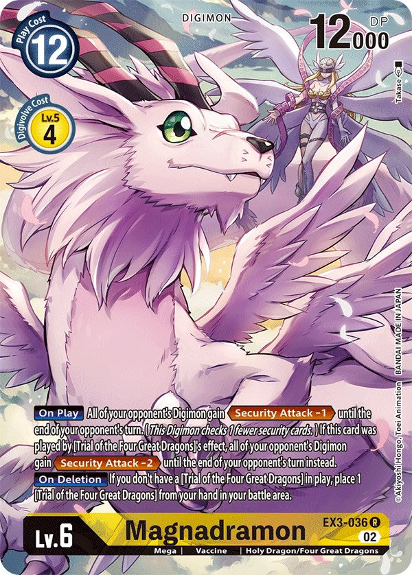 Magnadramon [EX3-036] (Alternate Art) [Draconic Roar] | Mindsight Gaming