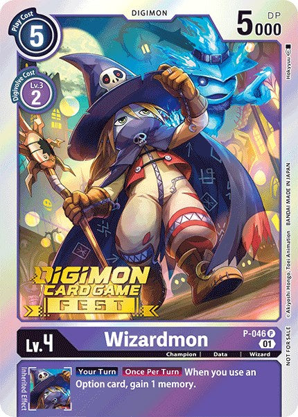 Wizardmon [P-046] (Digimon Card Game Fest 2022) [Promotional Cards] | Mindsight Gaming