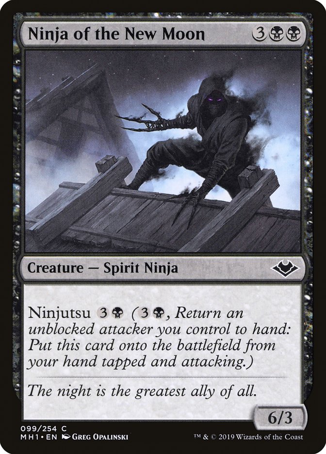 Ninja of the New Moon [Modern Horizons] | Mindsight Gaming