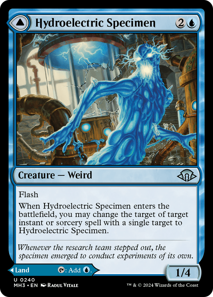 Hydroelectric Specimen [Modern Horizons 3] | Mindsight Gaming