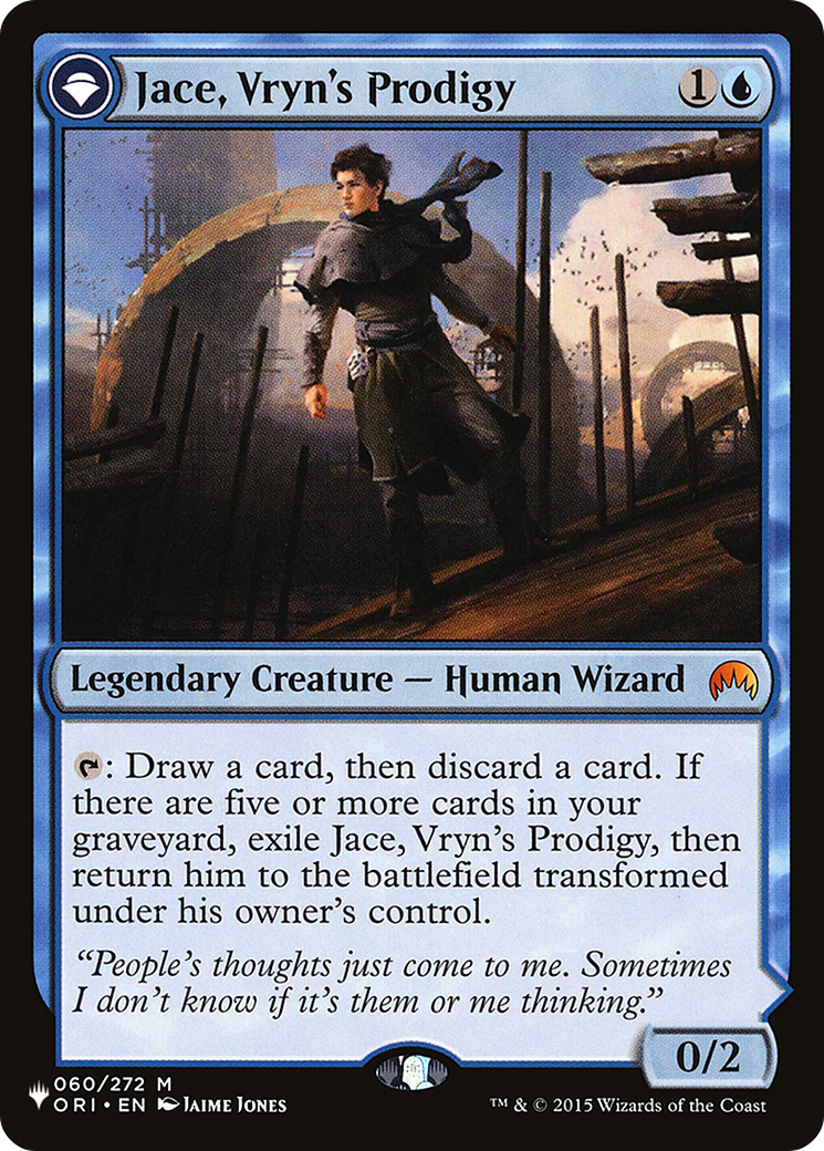 Jace, Vryn's Prodigy // Jace, Telepath Unbound [Secret Lair: From Cute to Brute] | Mindsight Gaming