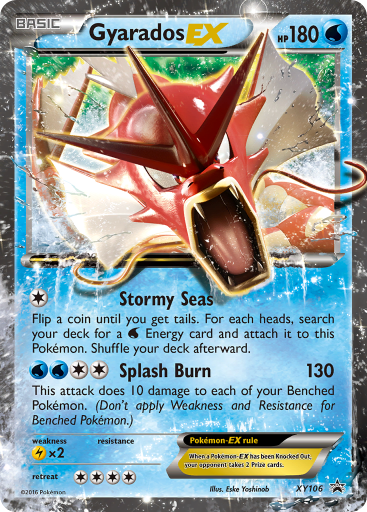 Gyarados EX (XY106) [XY: Black Star Promos] | Mindsight Gaming