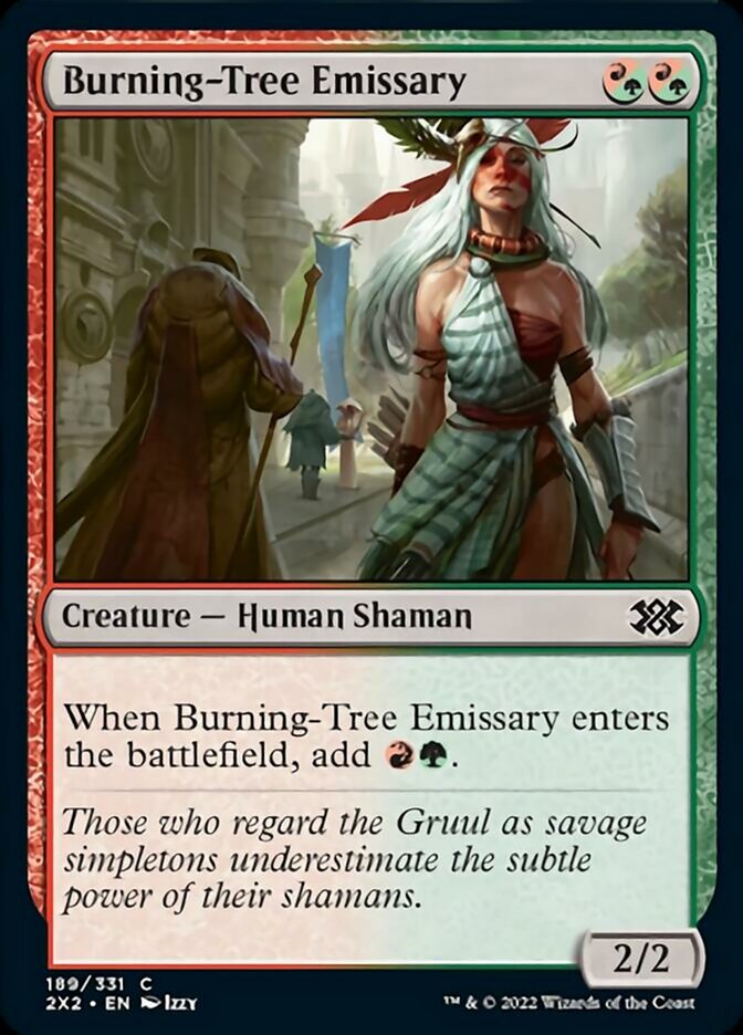 Burning-Tree Emissary [Double Masters 2022] | Mindsight Gaming