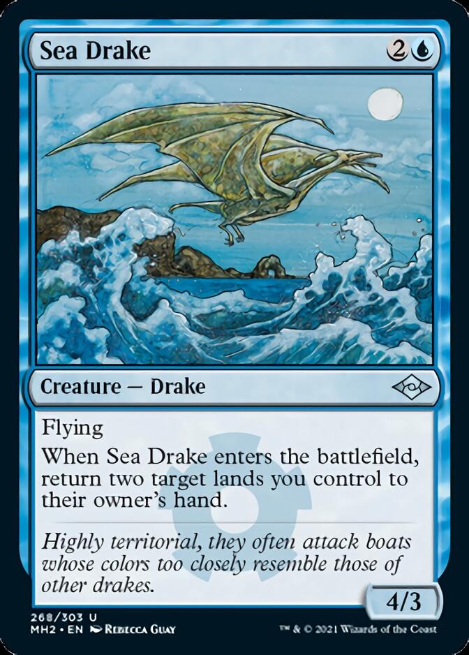 Sea Drake (Foil Etched) [Modern Horizons 2] | Mindsight Gaming