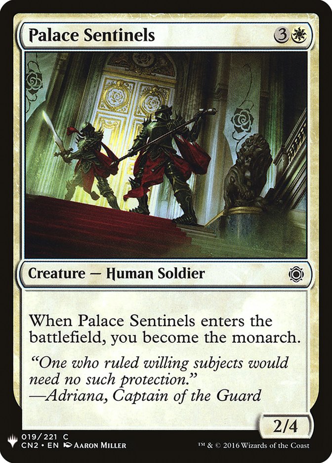 Palace Sentinels [Mystery Booster] | Mindsight Gaming