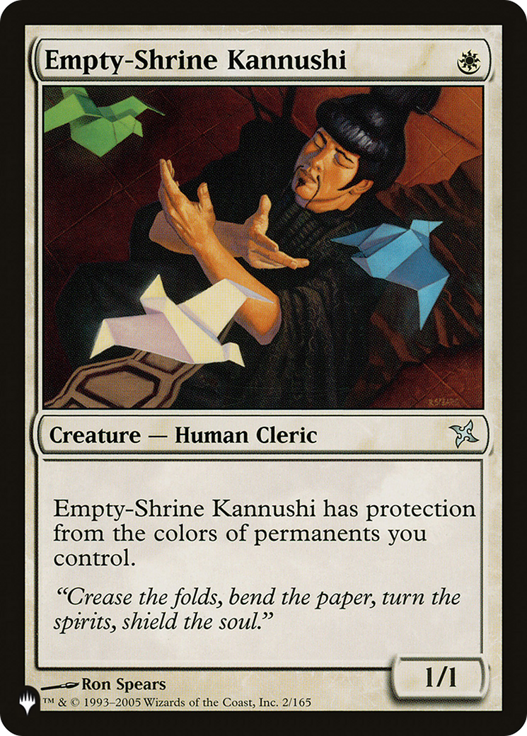 Empty-Shrine Kannushi [The List Reprints] | Mindsight Gaming