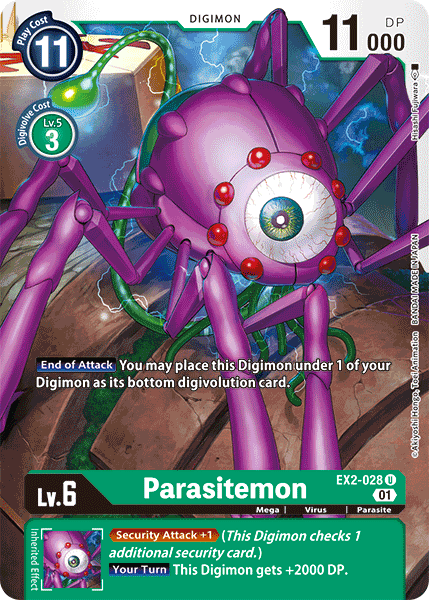 Parasitemon [EX2-028] [Digital Hazard] | Mindsight Gaming