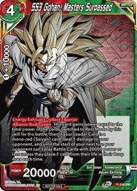 SS3 Gohan, Masters Surpassed (P-241) [Promotion Cards] | Mindsight Gaming