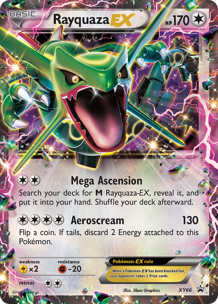 Rayquaza EX (XY66) [XY: Black Star Promos] | Mindsight Gaming