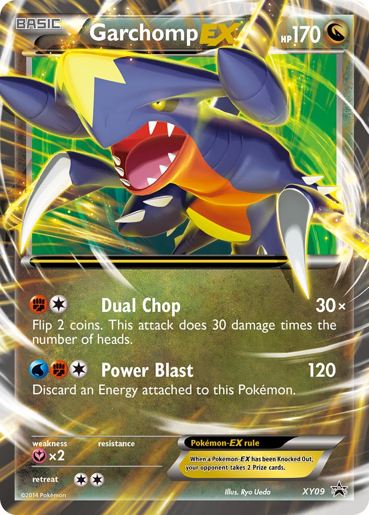 Garchomp EX (XY09) [XY: Black Star Promos] | Mindsight Gaming