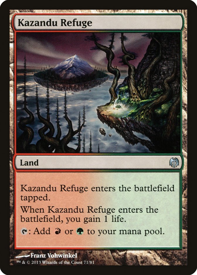 Kazandu Refuge [Duel Decks: Heroes vs. Monsters] | Mindsight Gaming